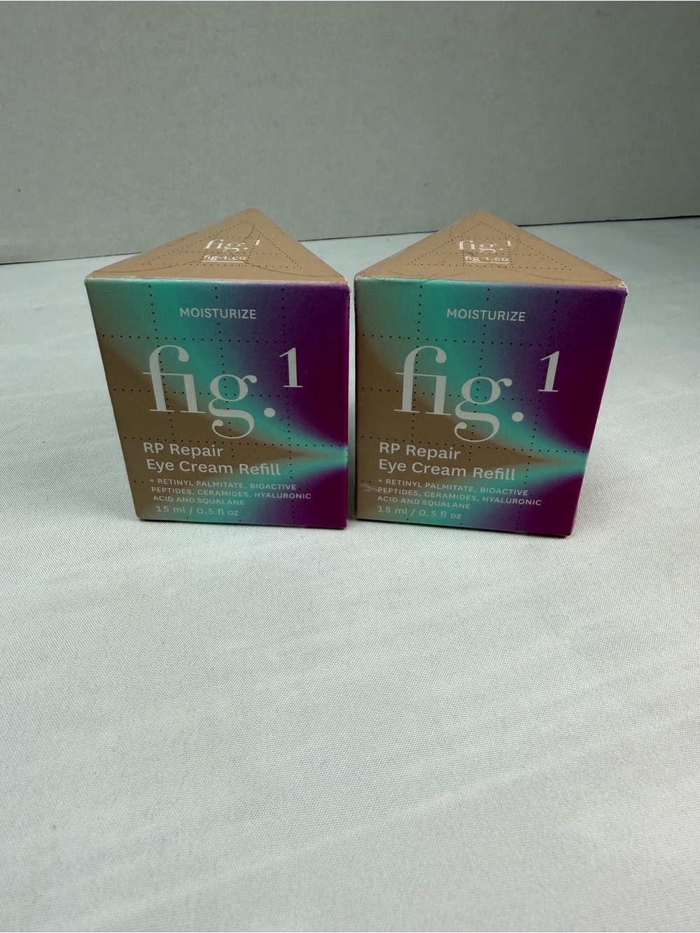 Fig 1 Pro Retinol RP Repair Eye Cream Starter Kit Moisturize 0.5 oz Qty 2 New